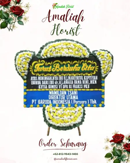 Papan Bunga Duka Marga Sakti Sebelat